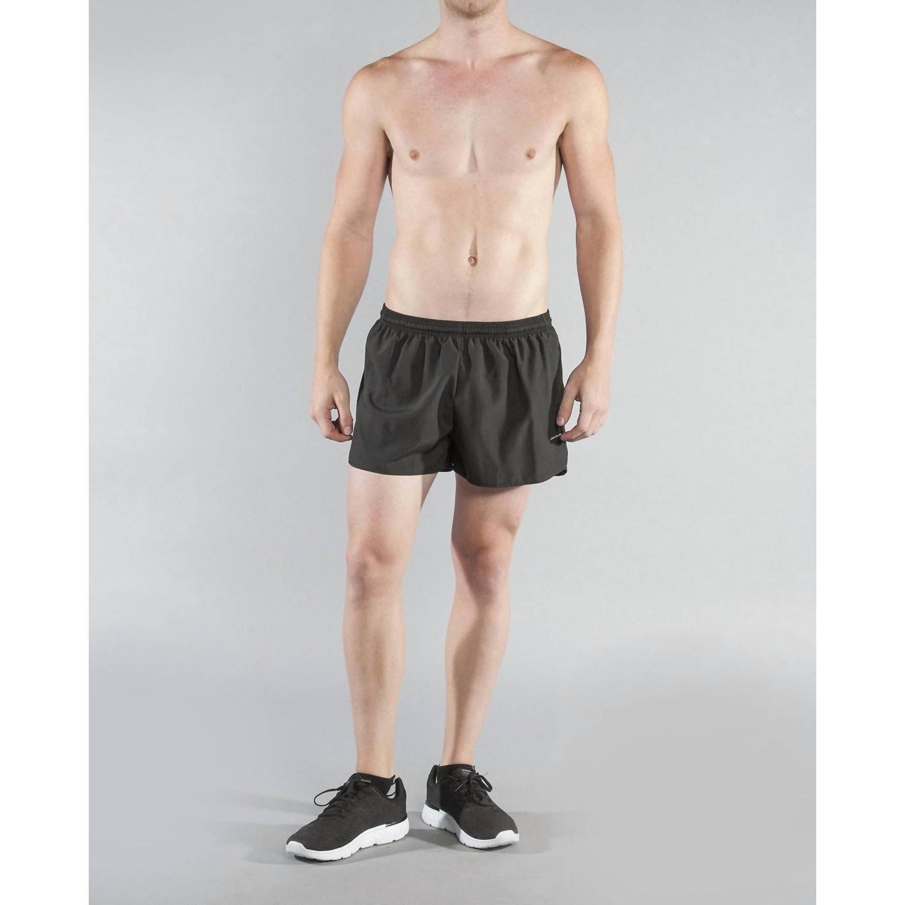New Boa 3" Half Split Short In Black